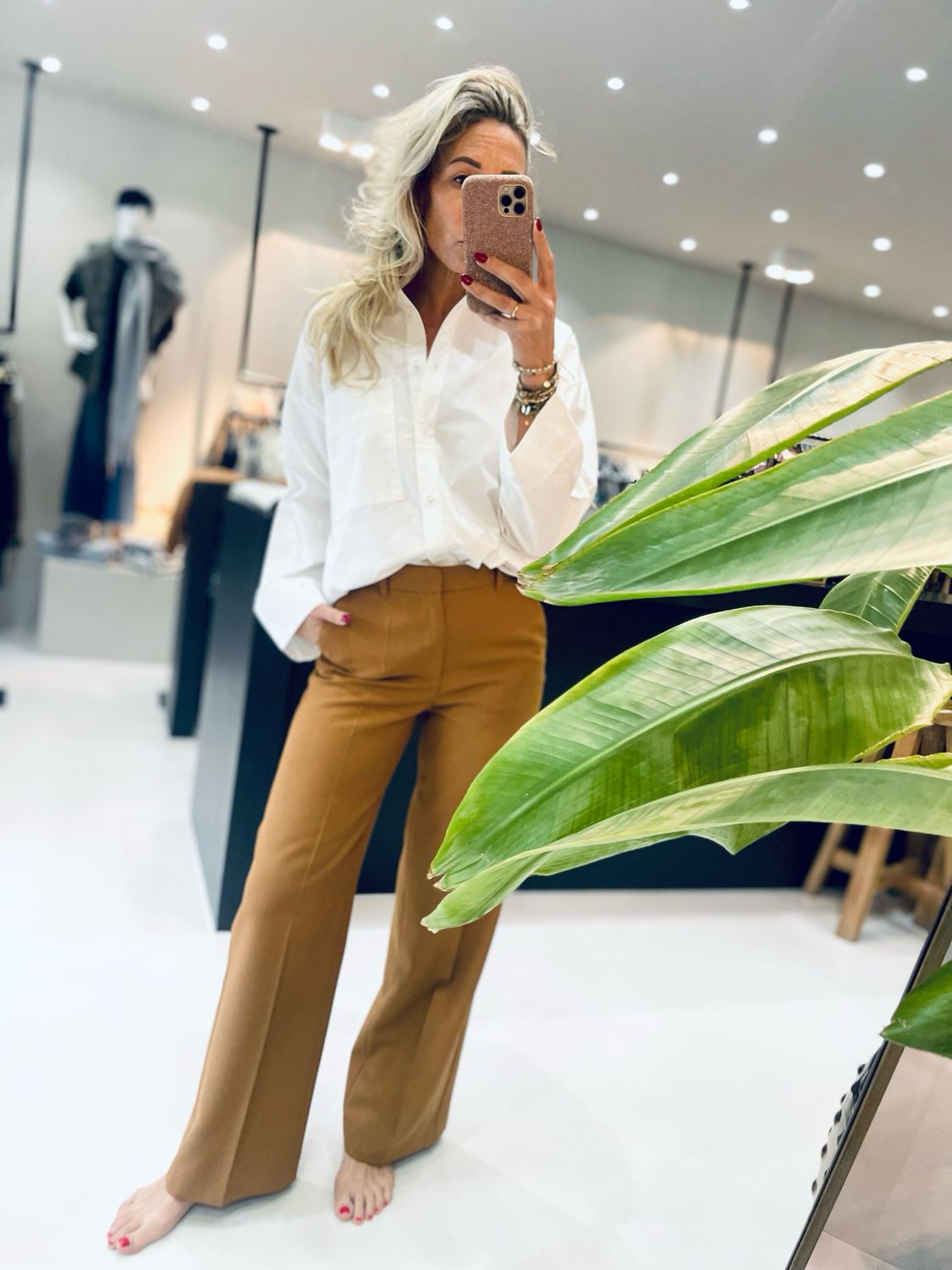 Vanessa Bruno Dulce pantalon Bruin 4HVA12-V04726