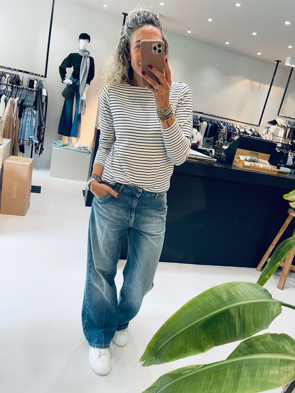 ba&amp;sh Vecchi Jeans Blauw 1H24VECC