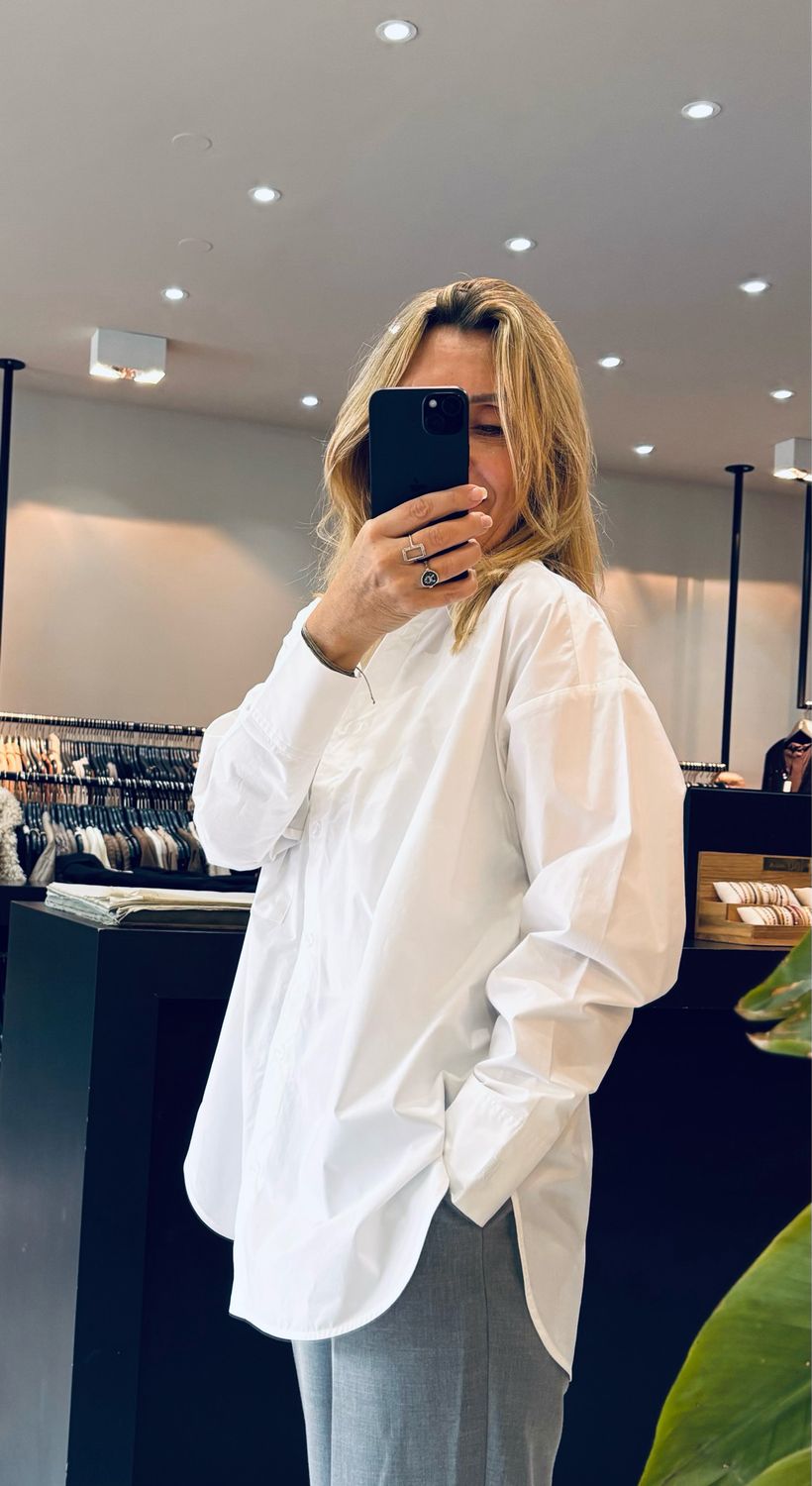 By Malene Birger Blouse Wit Q71873024Z