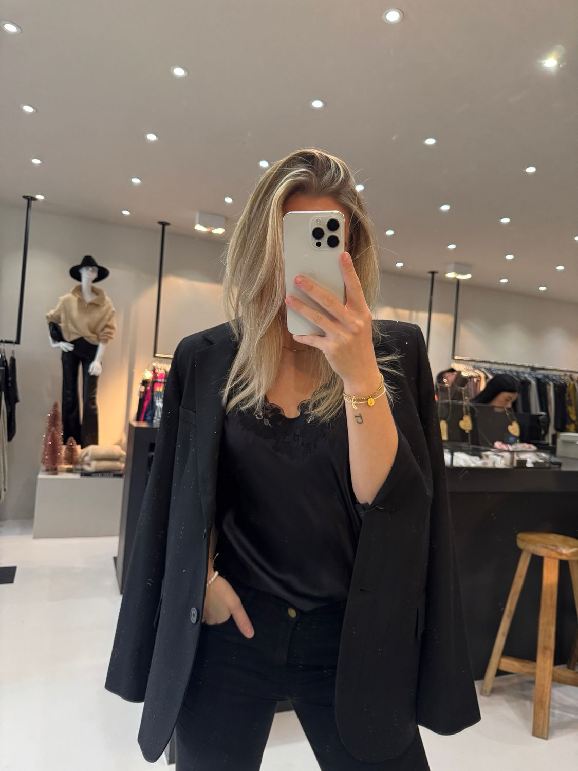 Twinset Blazer Zwart 242TT2160