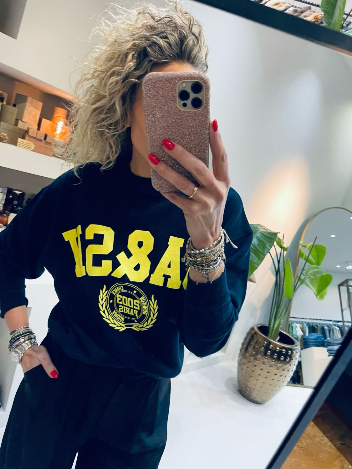 ba&amp;sh Benjamin Sweatshirt Marine 1E24Benj