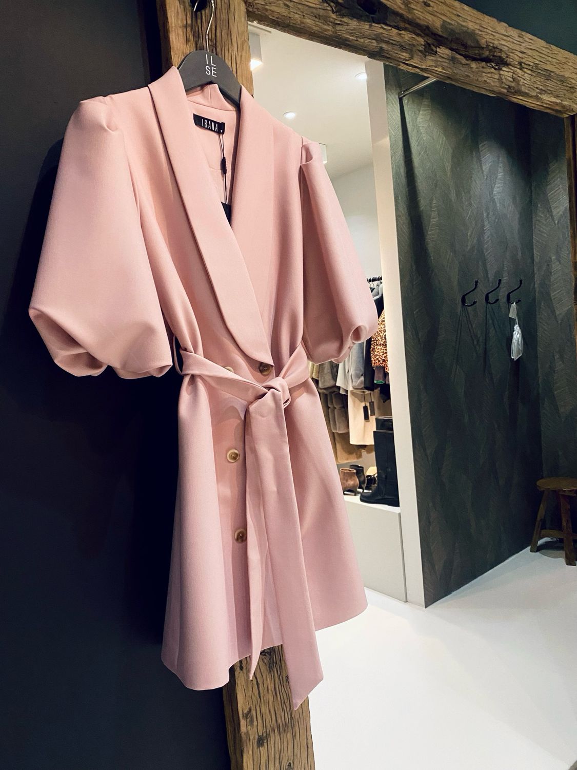 Ibana Dulcia jurk Roze 302530049