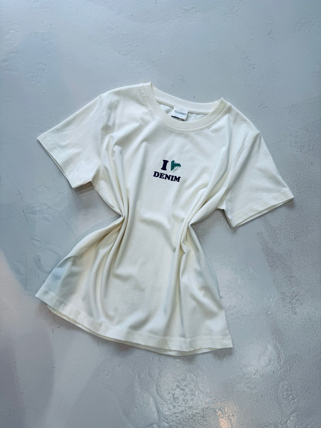 Closed printed t-shirt Ivory C95621-44H-PR