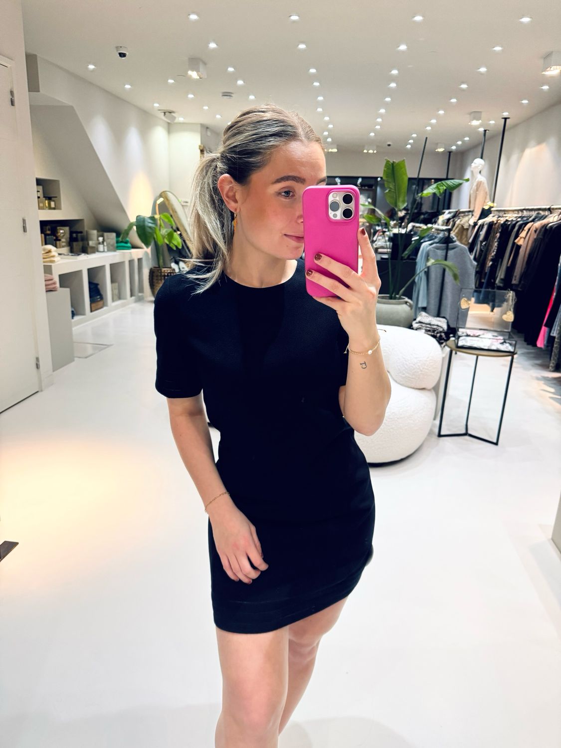Twinset Dress D.blauw 251TP2041