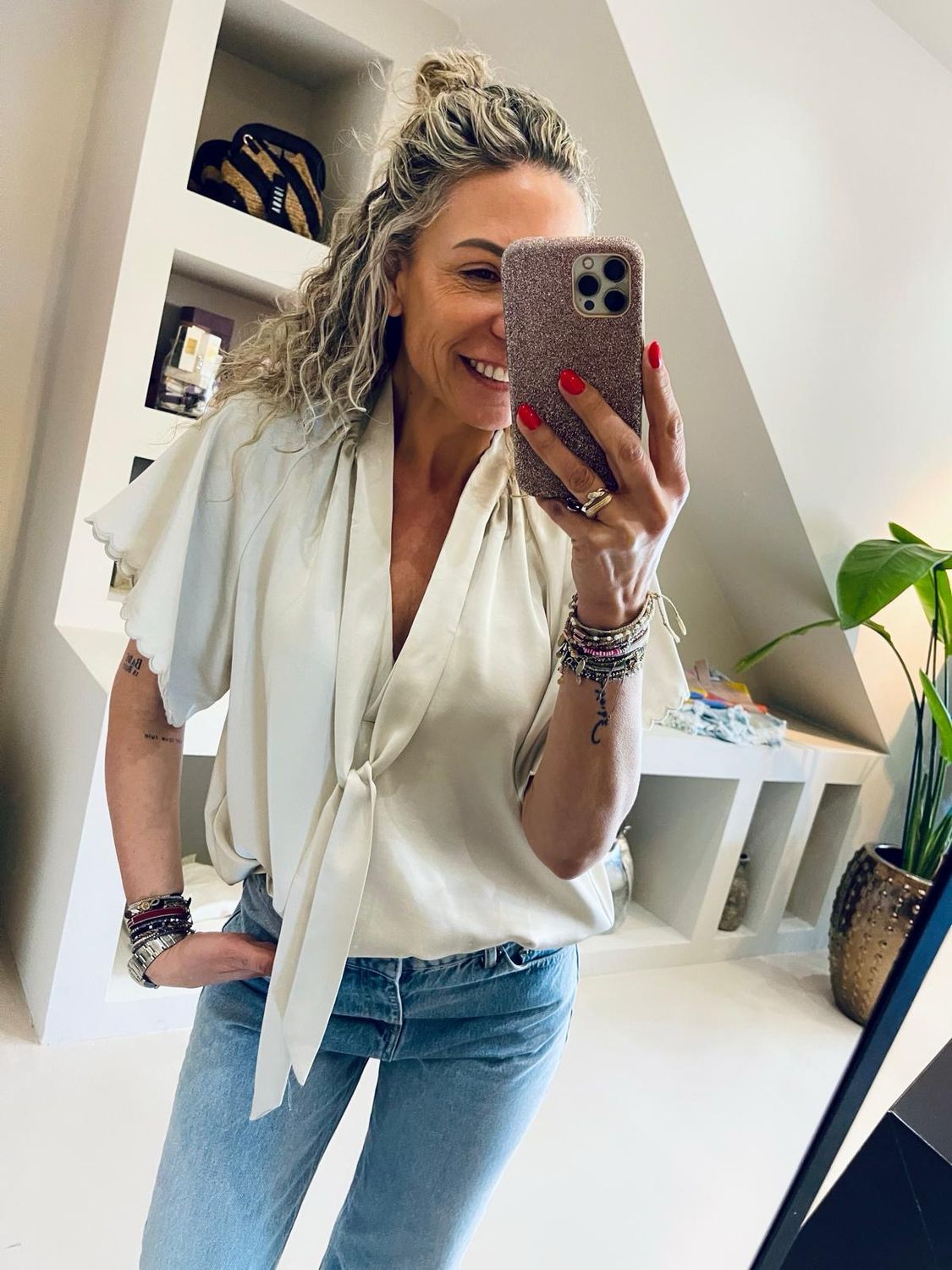 Bruuns Bazaar BeckiaBBWendi blouse Taupe BBW4439