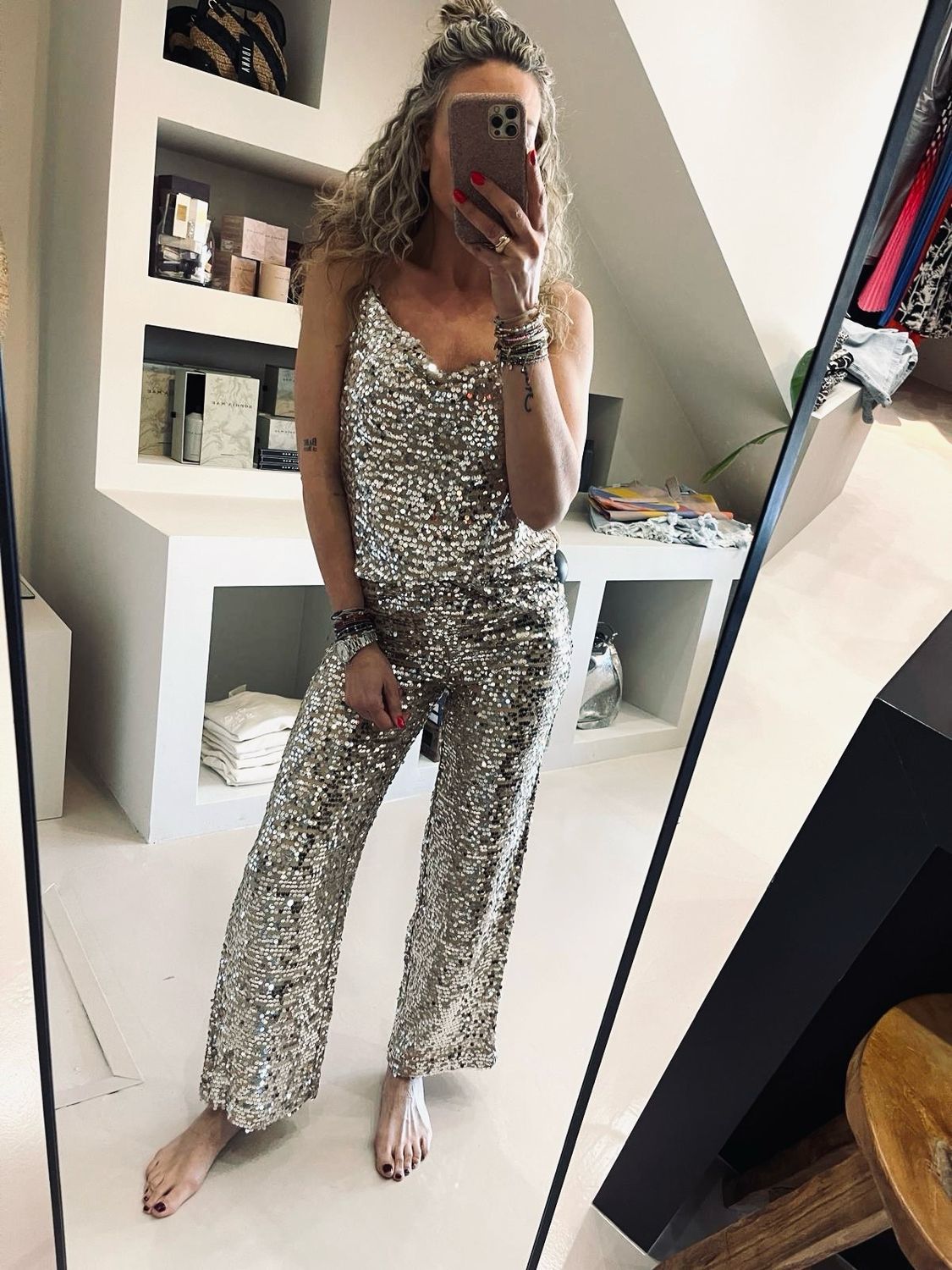 Bruuns Bazaar FoliumBBBrinna pants Grijs BBW4390