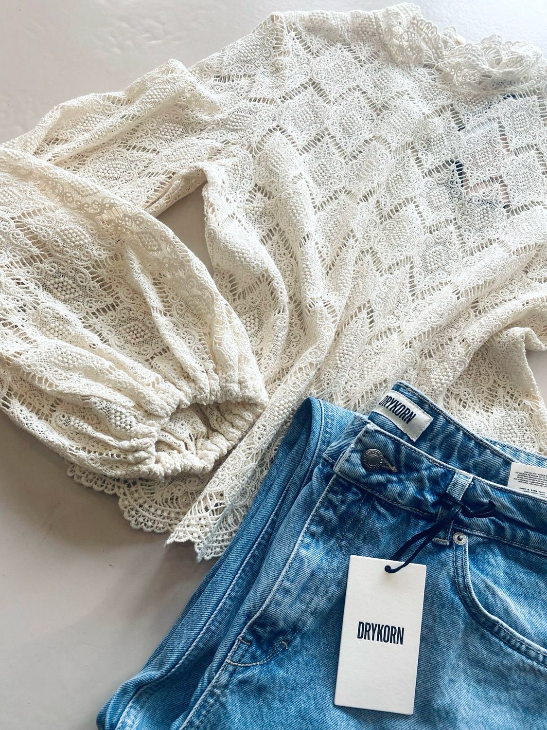Twinset Top longsleeve Off White 251TP2404