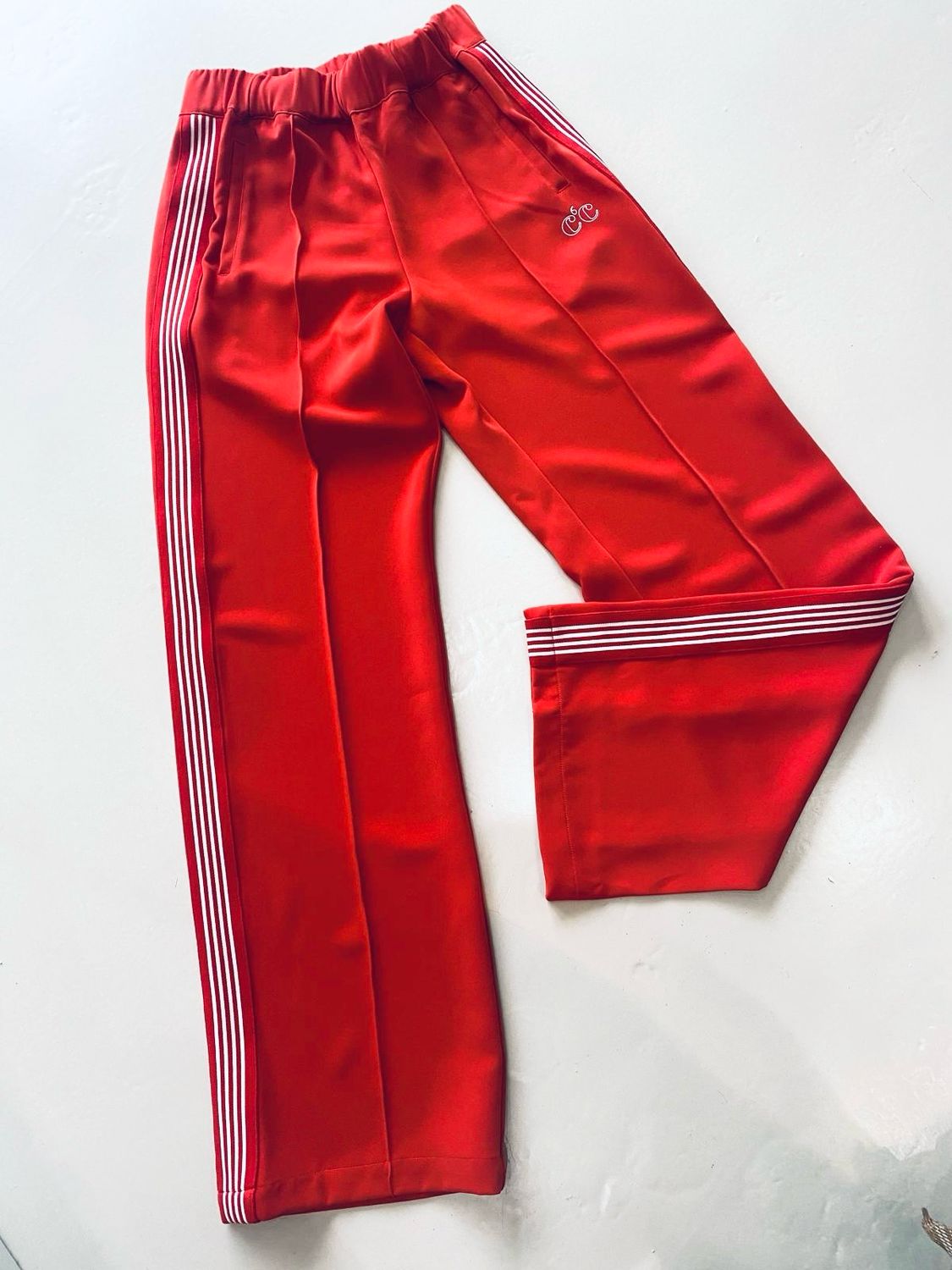 Co&#39;couture AminaCC Crease LL Pants rood 31461