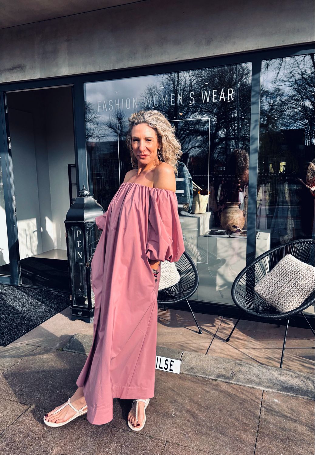 Essentiel Antwerp Dress Roze HAMILLE.RO20