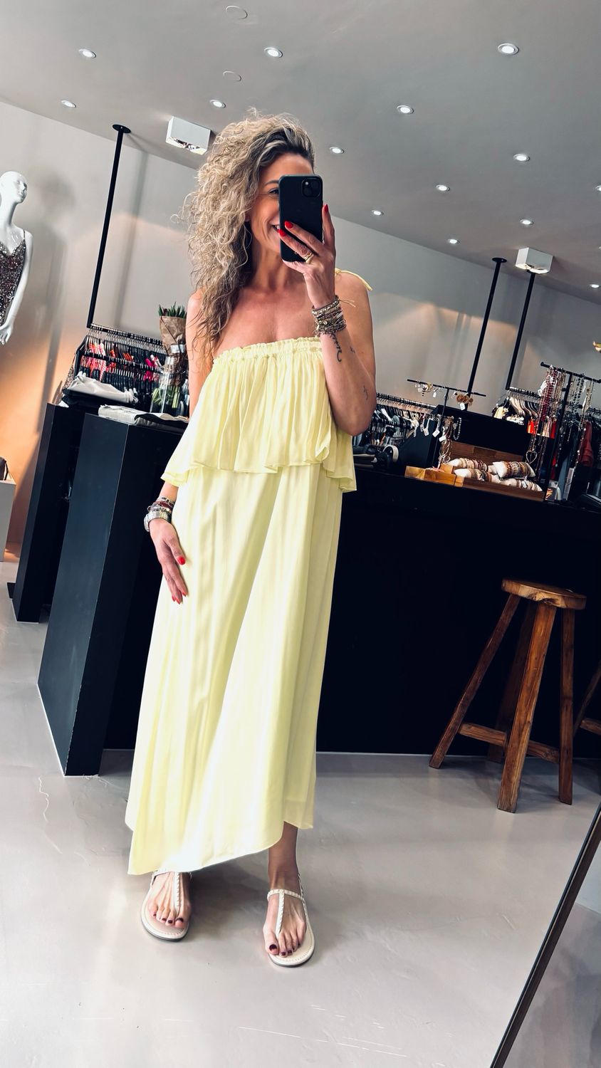 Bruuns Bazaar SerotinaBBSanjani dress Geel BBW4407