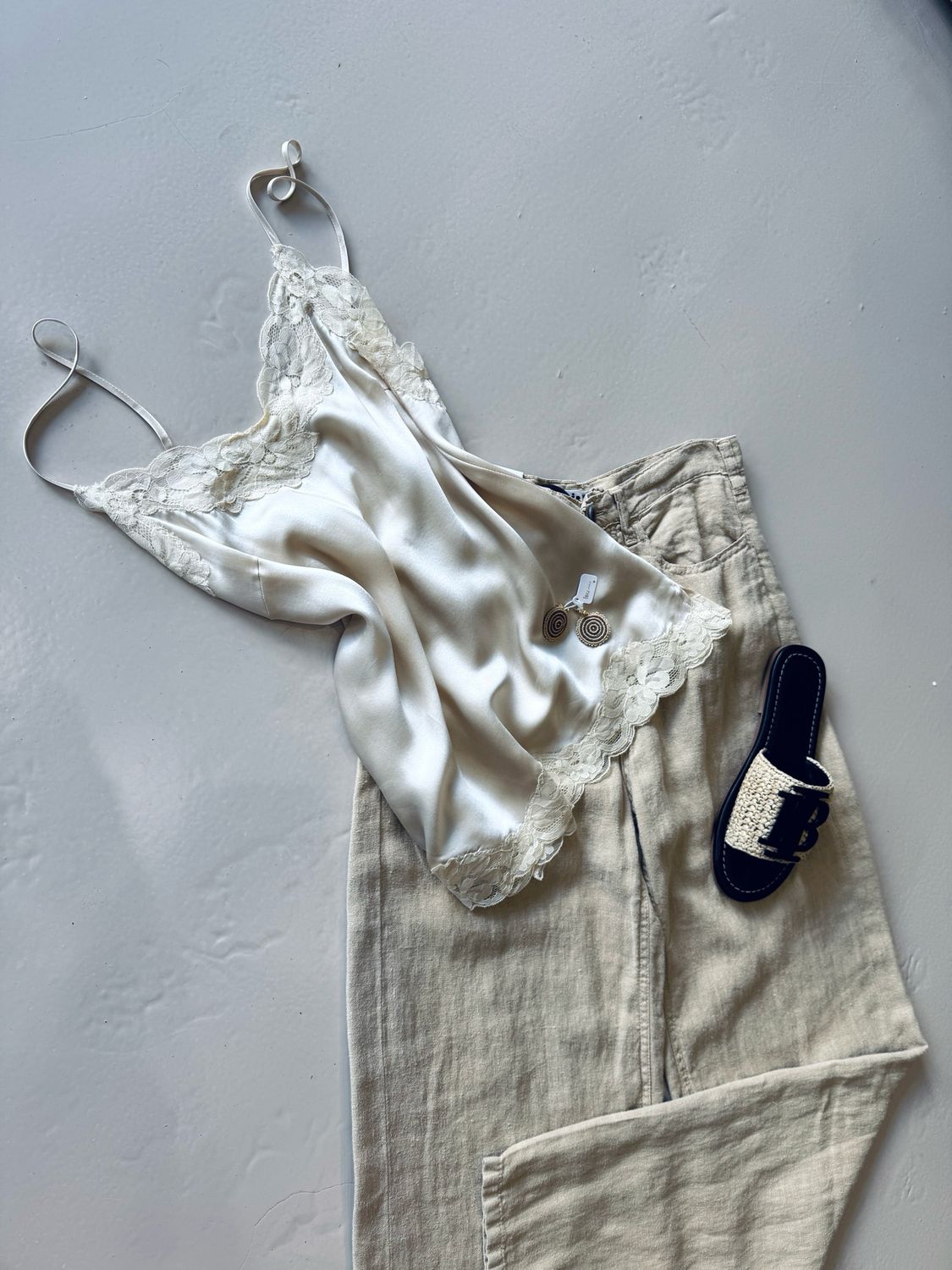Gold Hawk Silk top offwhite GH152