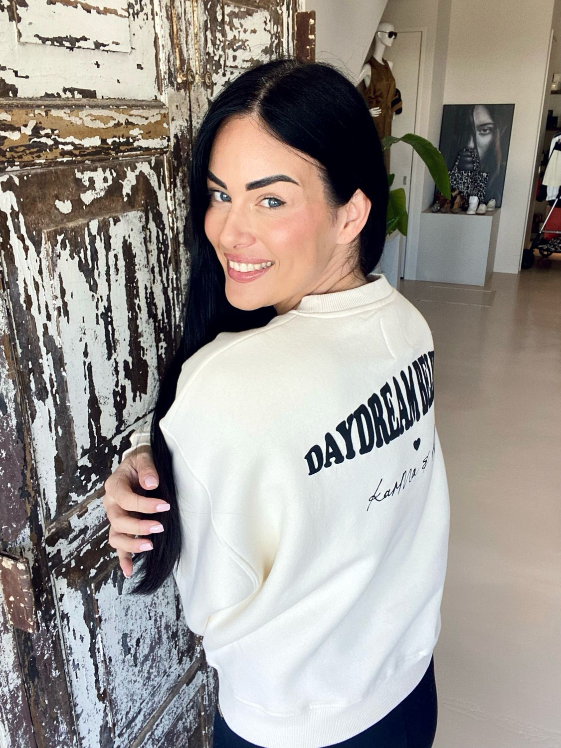 Sofie Schnoor ELISW SWEATSHIRT Off White S251420