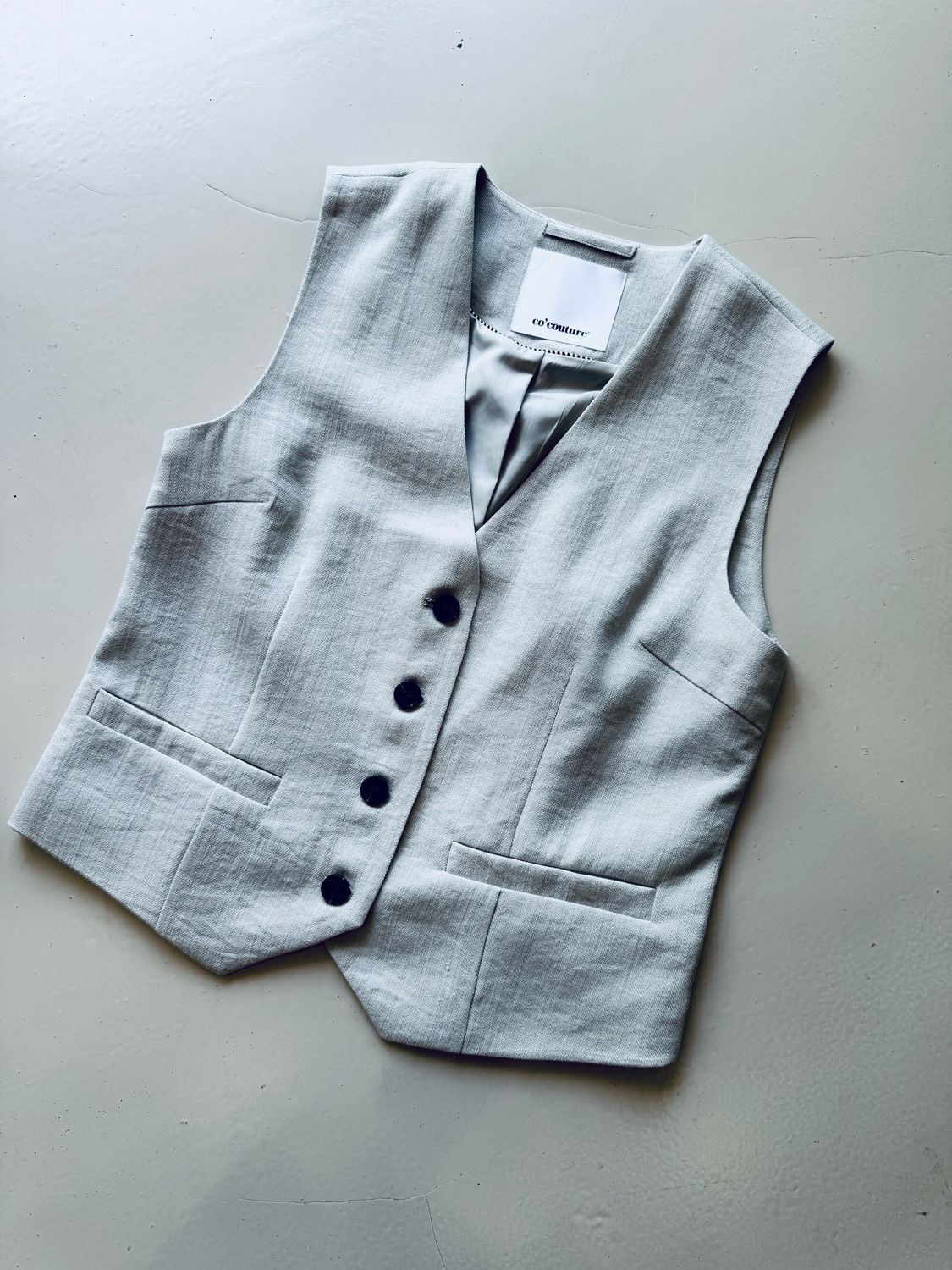 Co&#39;couture EvaCC vest Grijs 30288