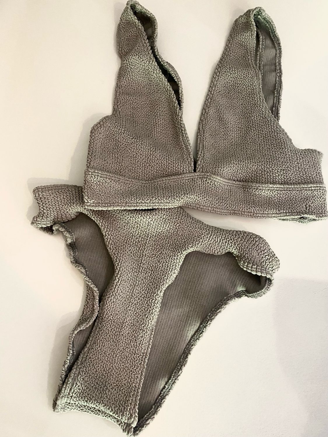 Sorbet Island Bikini aqua hazelnut Grijs SWSP07