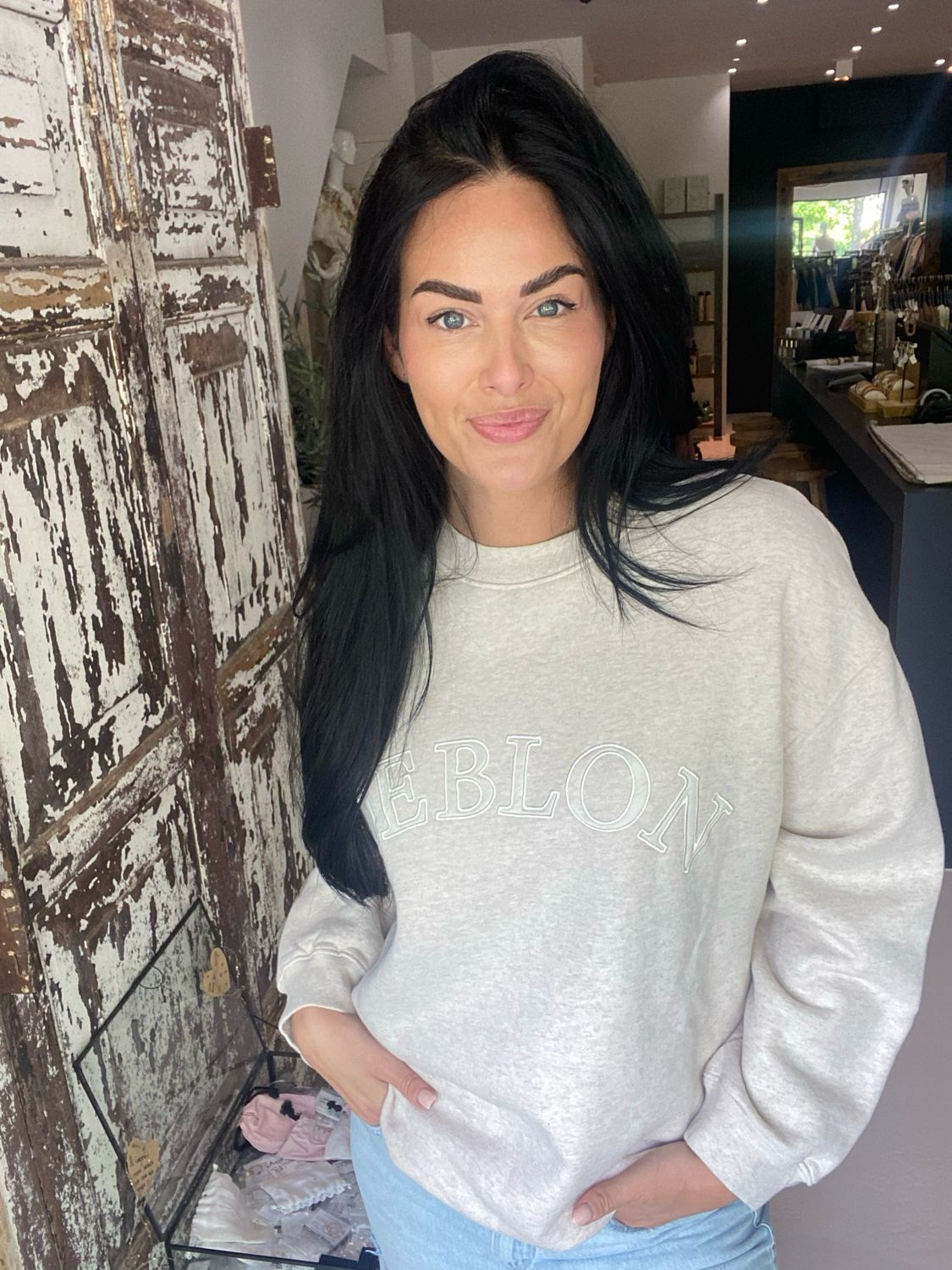 Deblon Sports Romee Sweater Sand Melange 2511010