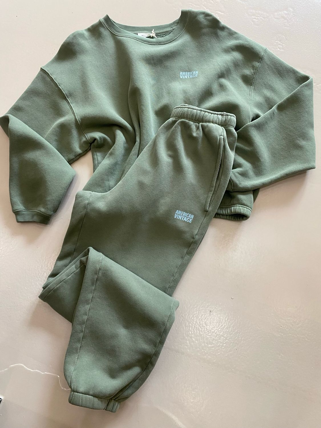 American Vintage JOGGING US ARGILE VINTAGE IZU05BE25