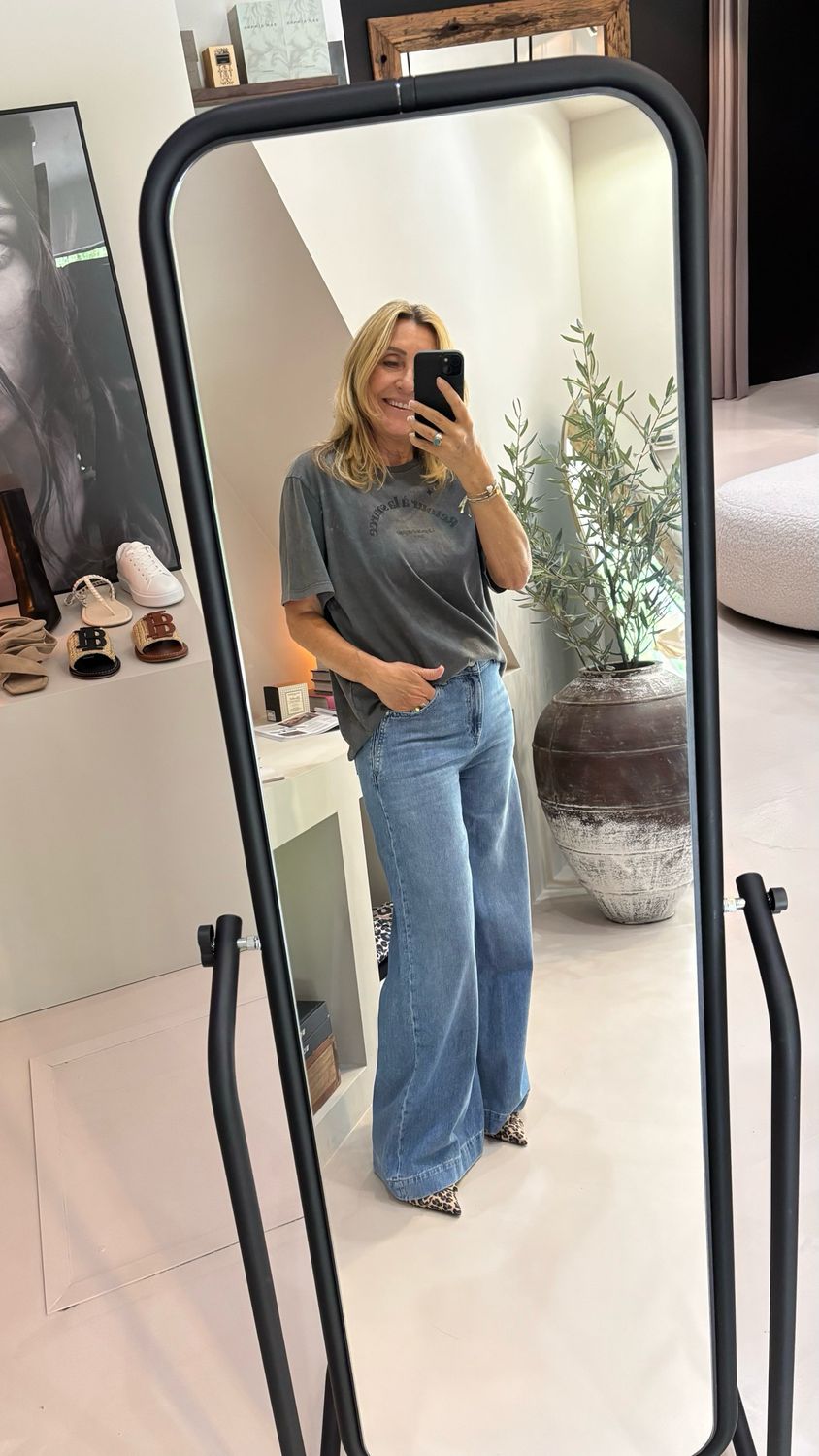 ba&amp;sh Jeans MUSC Blauw 1H25MUSC