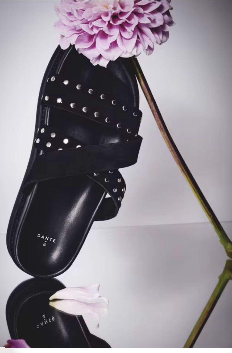 Dante6 D6Mila leather sandals Raven 241909