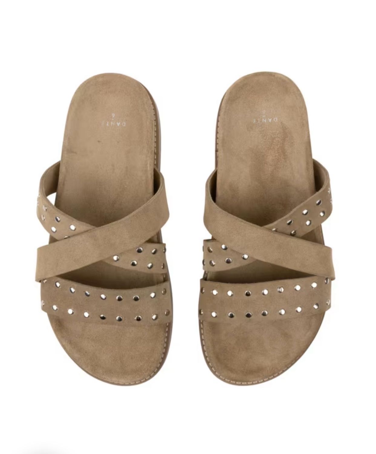 Dante6 D6Mila leather sandals Dry Sand 241909