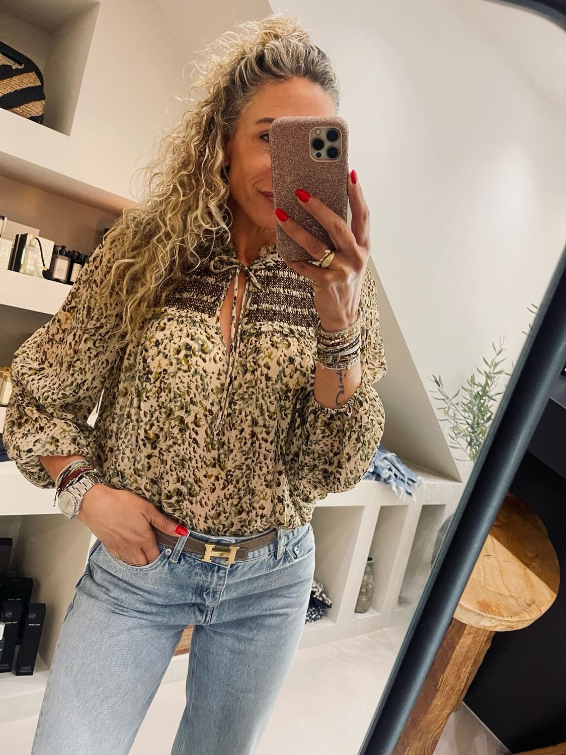 ba&sh Blouse ECRU 1E25CAPU ba&sh Blouse ECRU 1E25CAPU