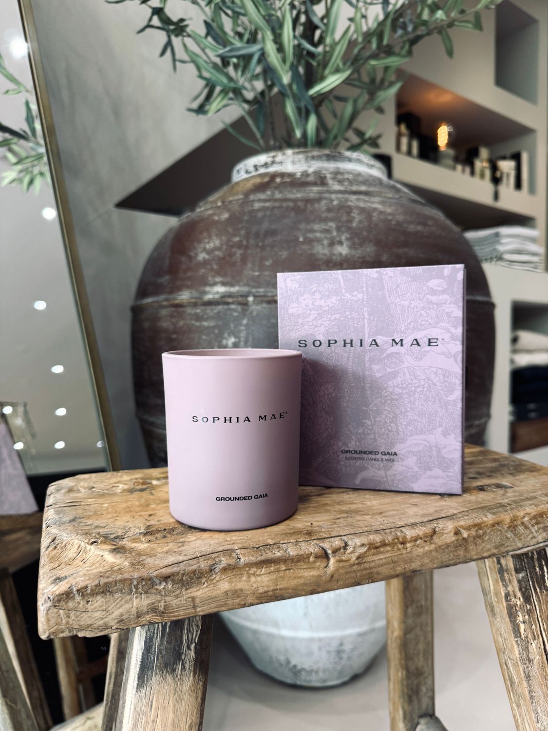 Sophia Mae Scented candle midi gaia . SM1-SCGG-07
