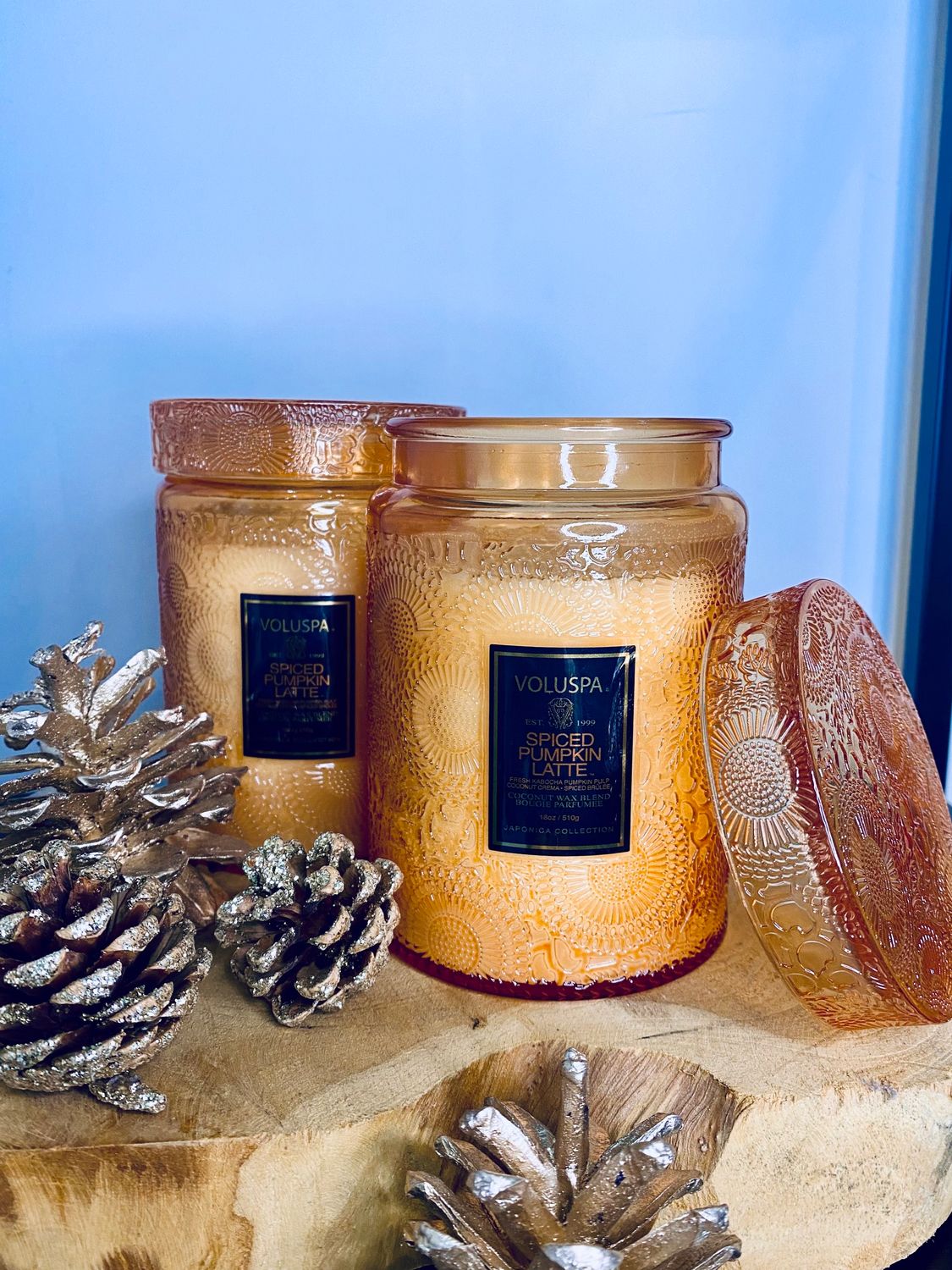 Voluspa Spiced Pumpkin Latte Jar XL 73321
