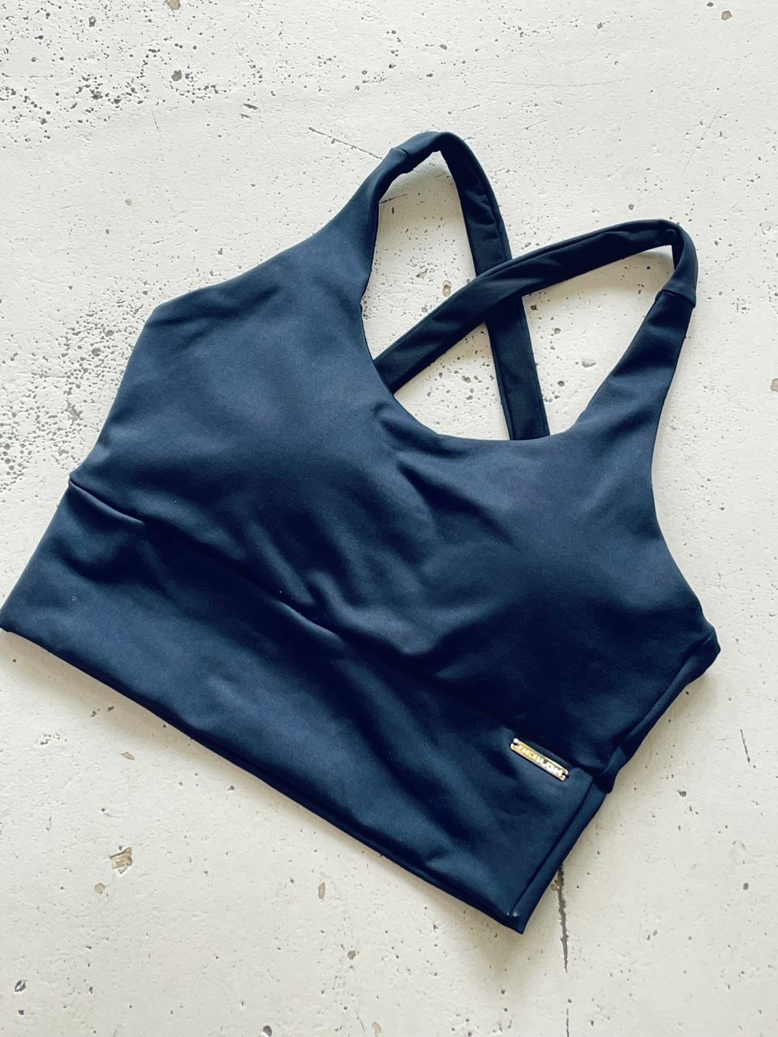 Deblon Sarah Cross top navy D2249