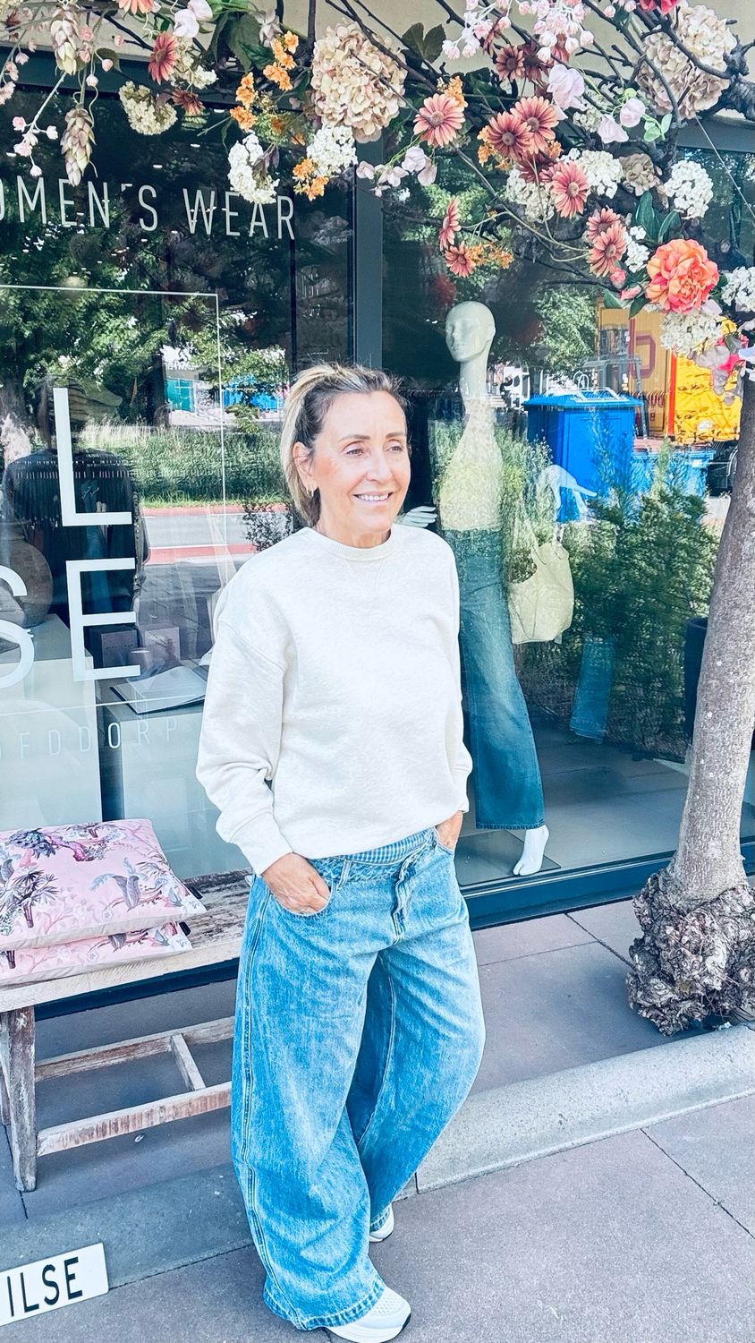 Closed Relaxed sweatshirt Ecru C95708-47M-PR