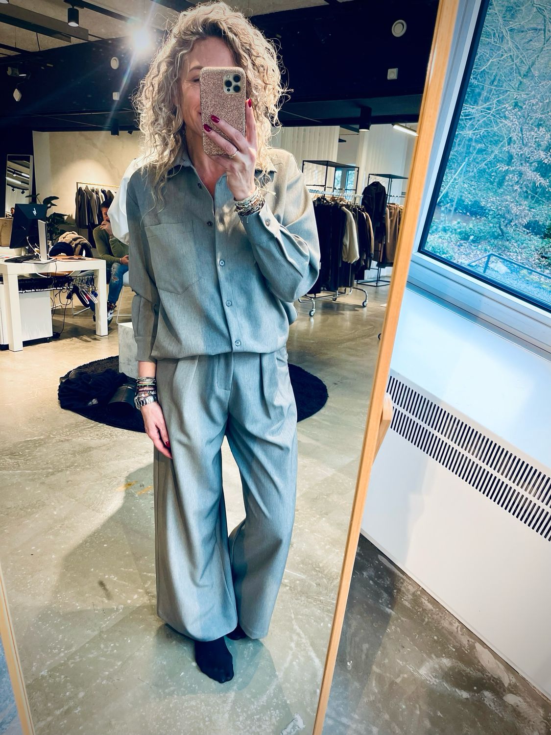 Eleh Blouse Grijs EFW250229
