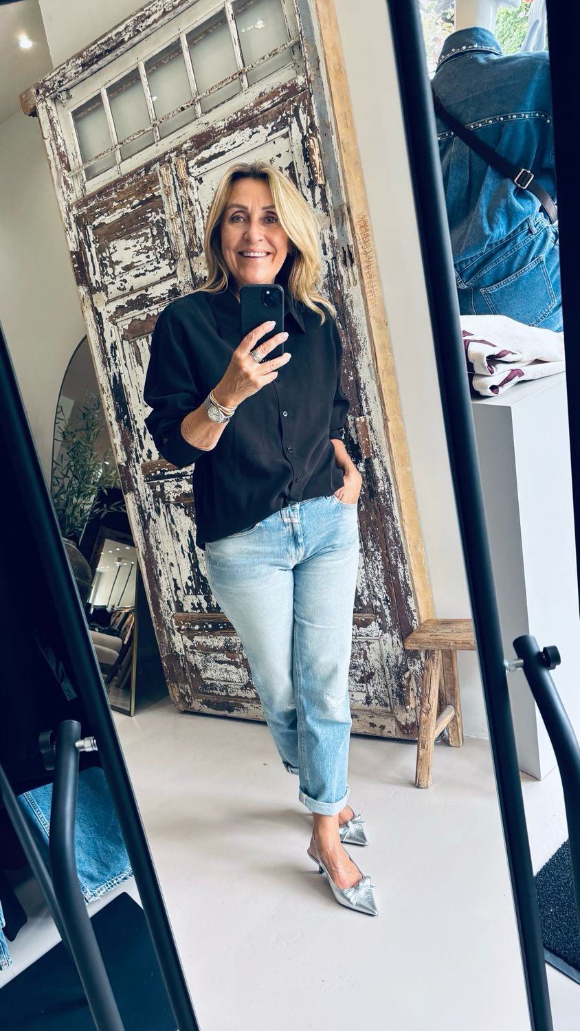 Eleh Blouse Zwart EFW250208