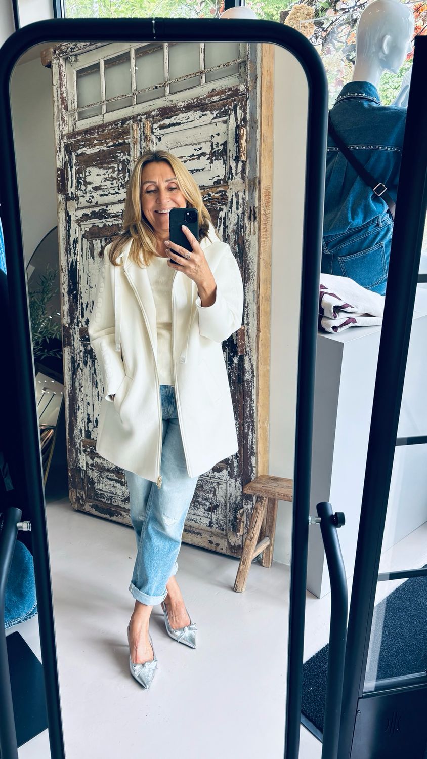 Twinset Jas Off White 252TP2192