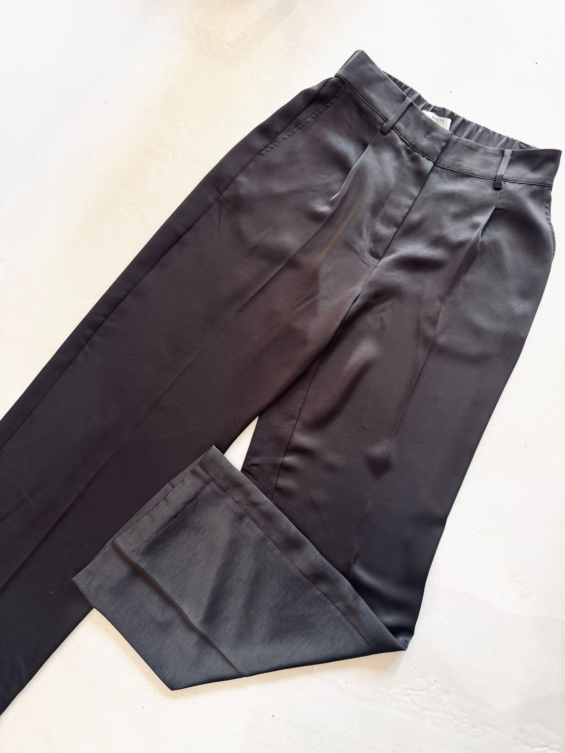Dante6 Dante6-Jules satin pants Espresso Brown 253150