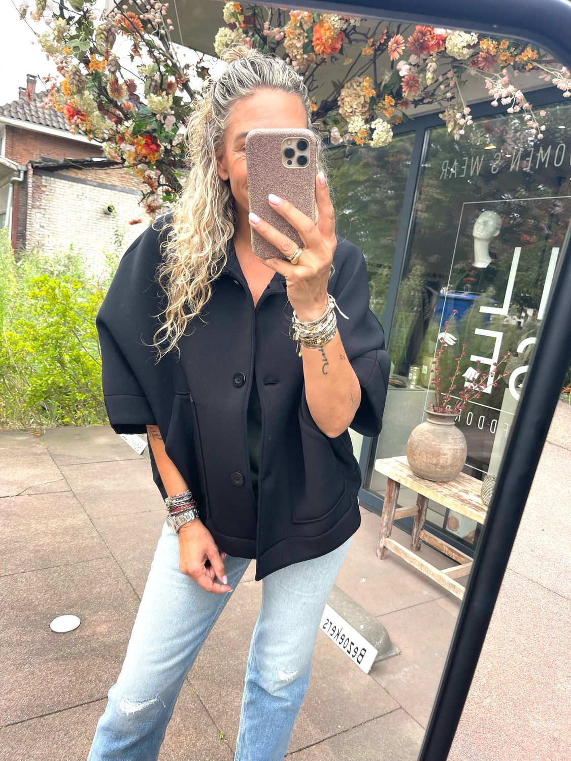 Deblon Sports Jackey cape Zwart 2510909