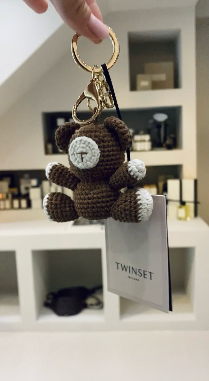 Twinset Sleutelhanger Bruin 252TL8057