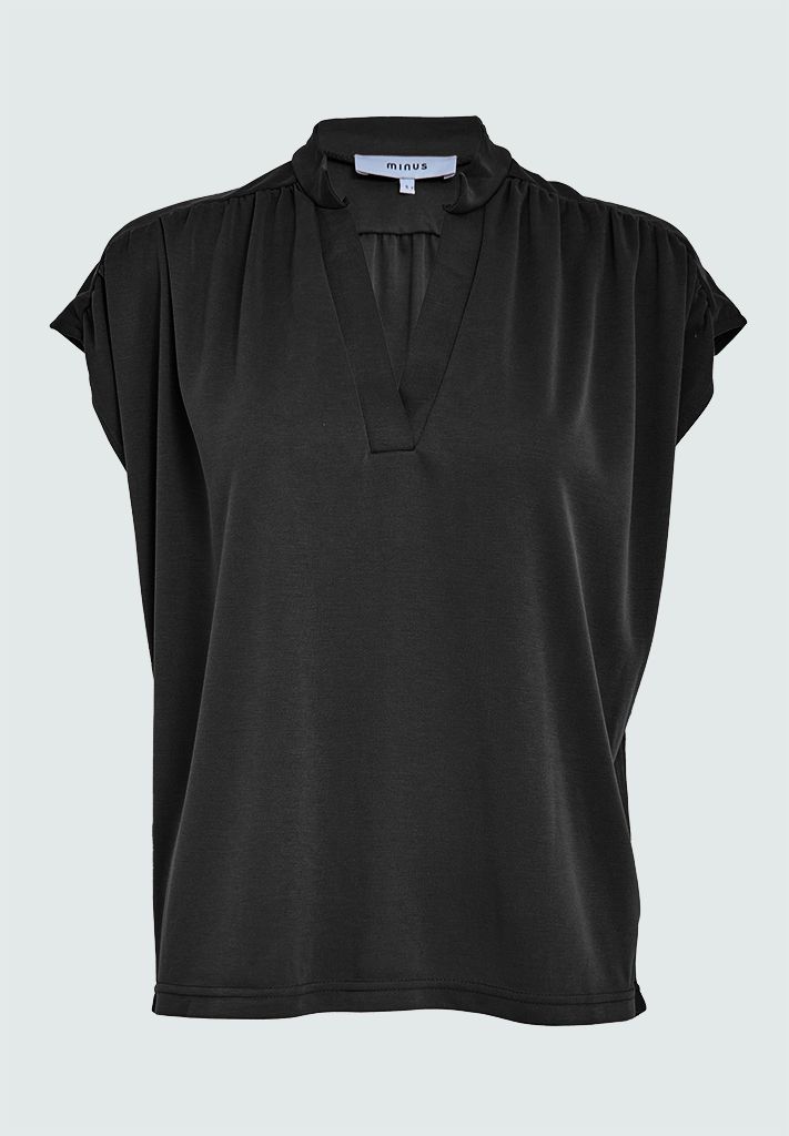 Minus MSFiba Modal T-Shirt 100 Black MI6588