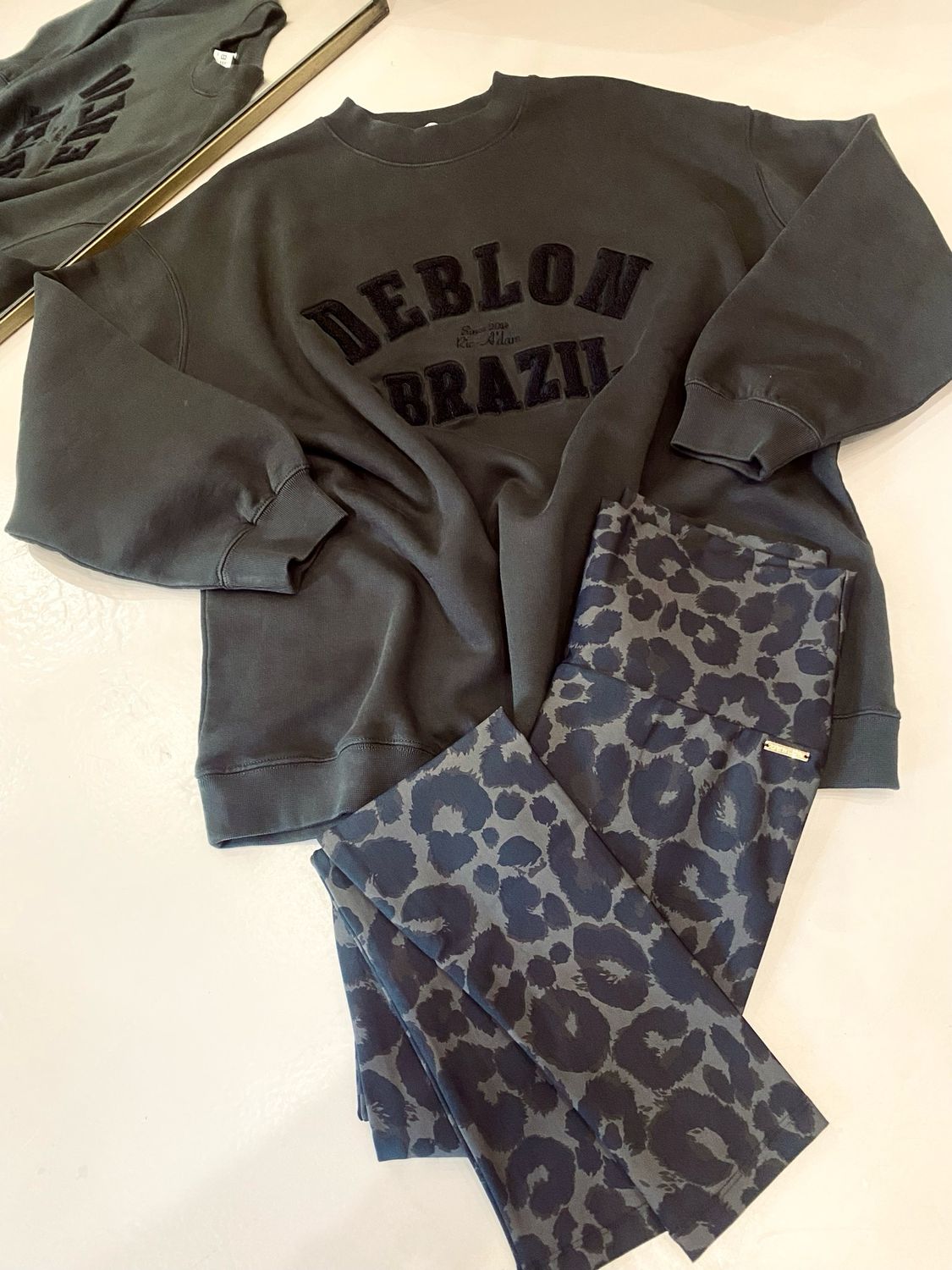 Deblon Sports Classic high waist legging Bruin 2530102