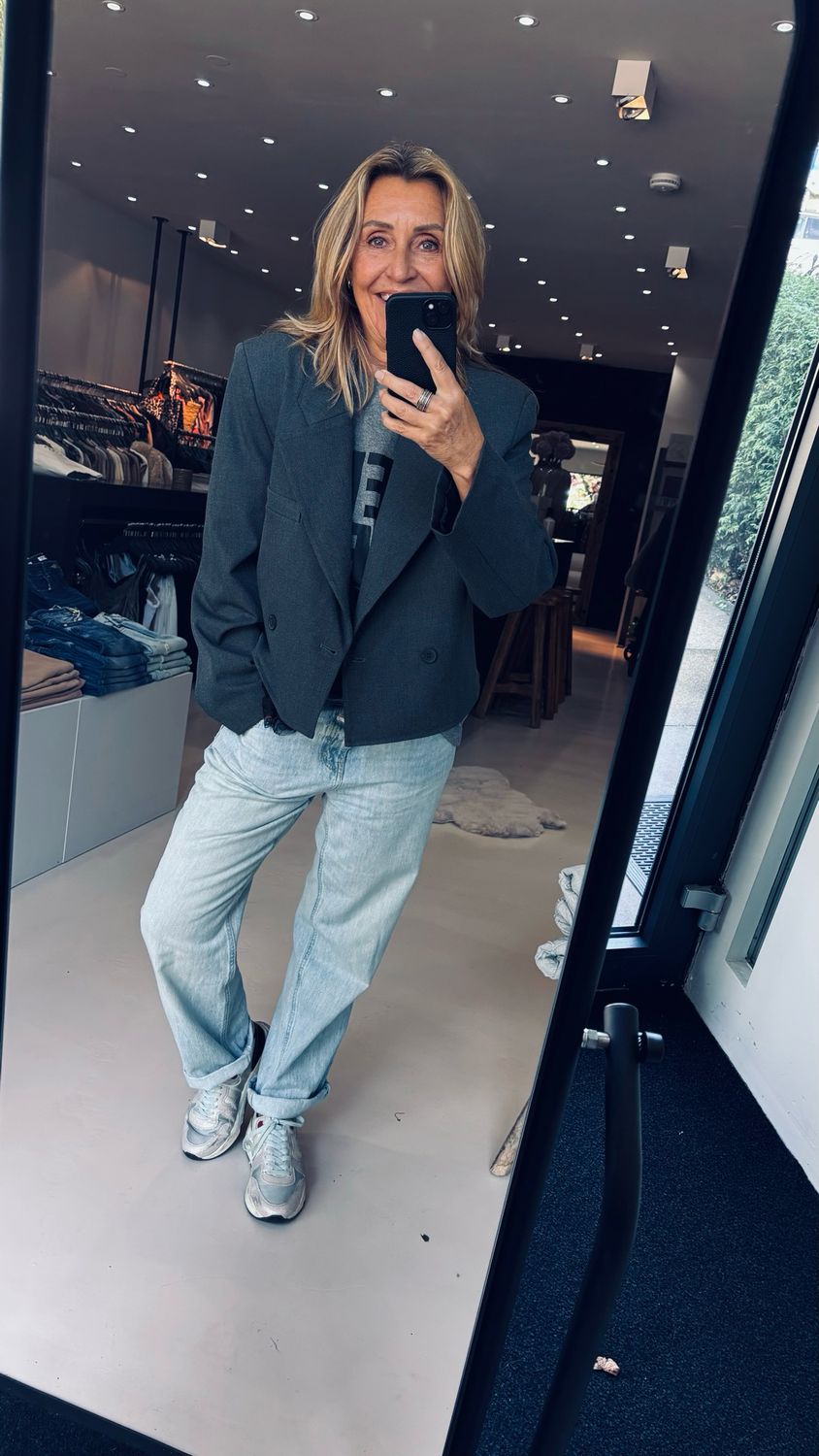 Eleh Korte Blazer Grijs ERW250151