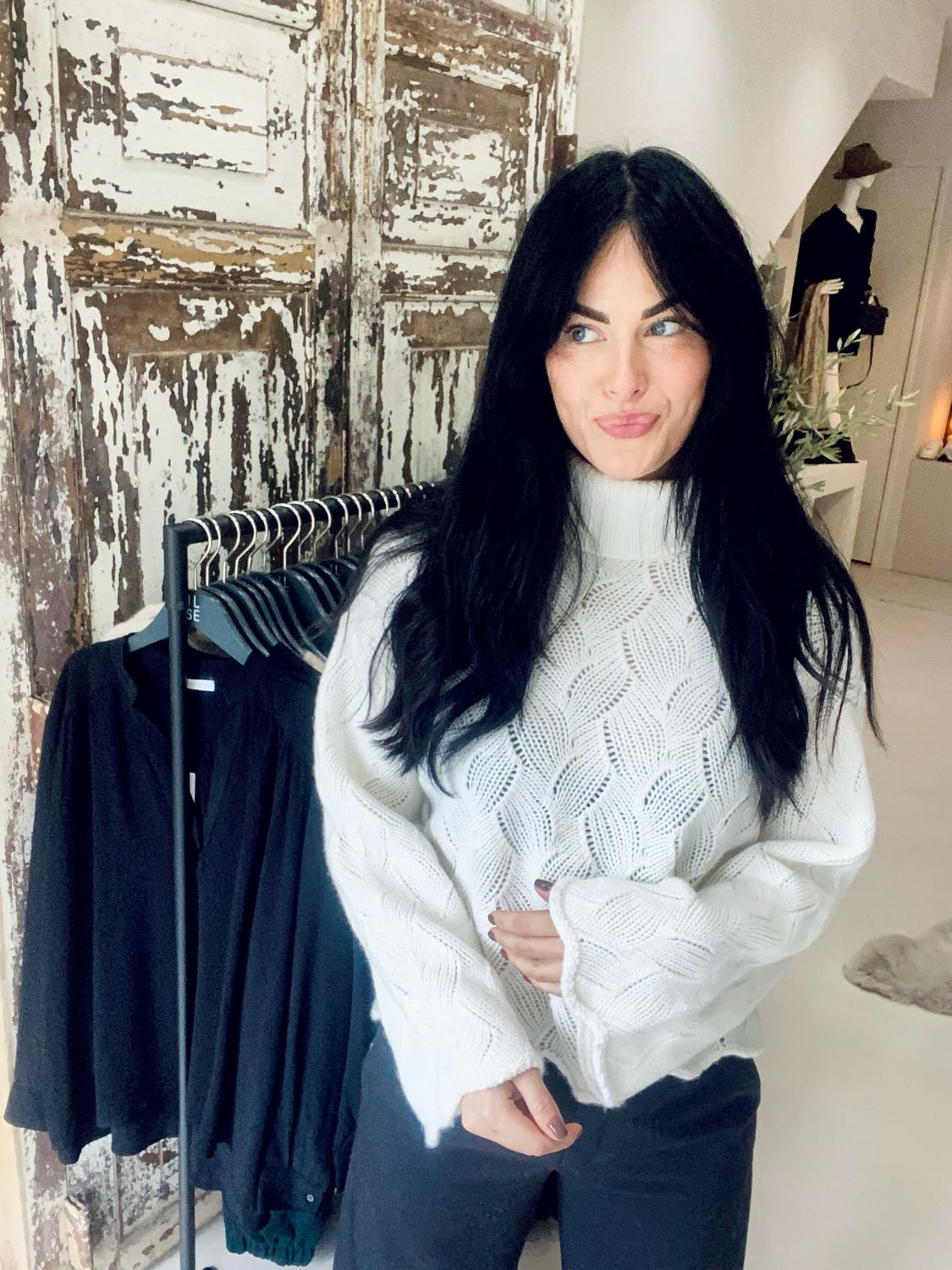 Twinset Knit Off White 252TT3424
