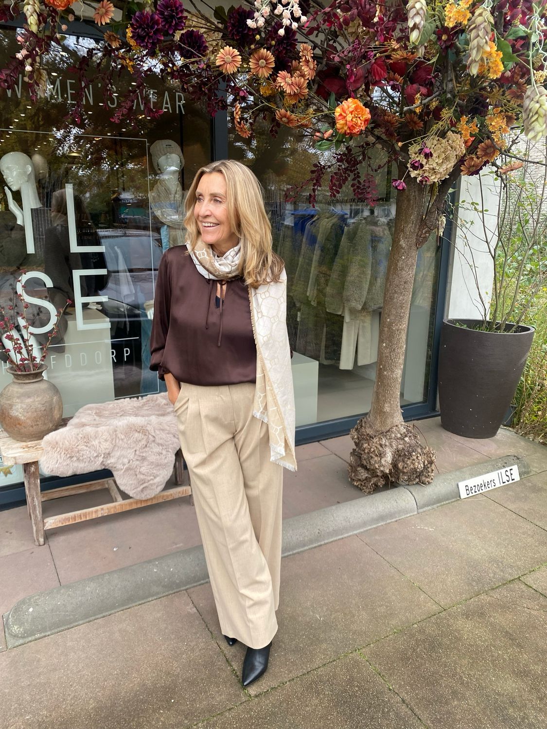 By Malene Birger Cymbaria pants Biege 101902