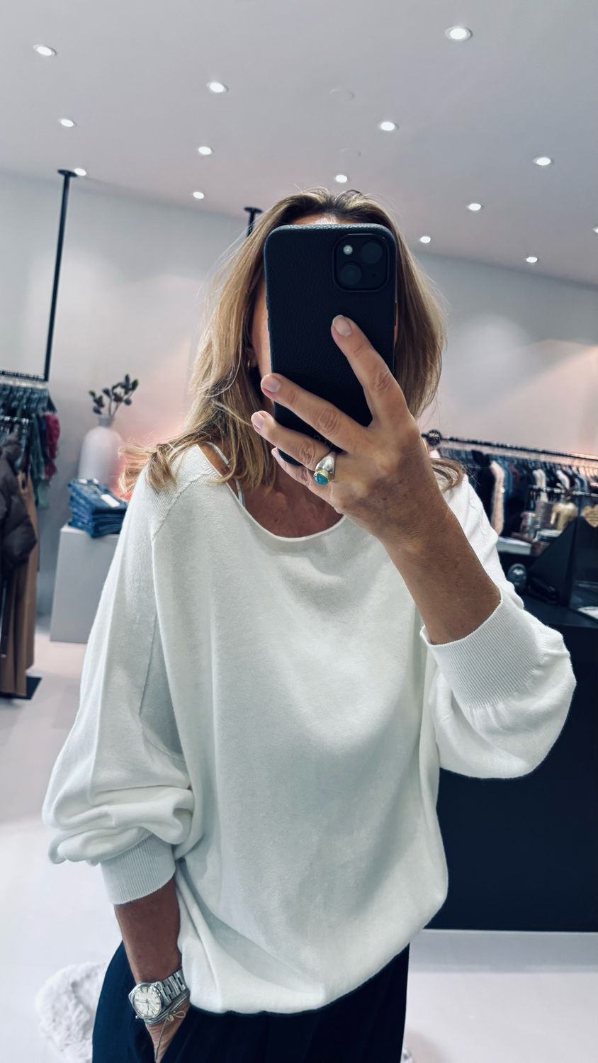 Drykorn teresy knit Off White 88658