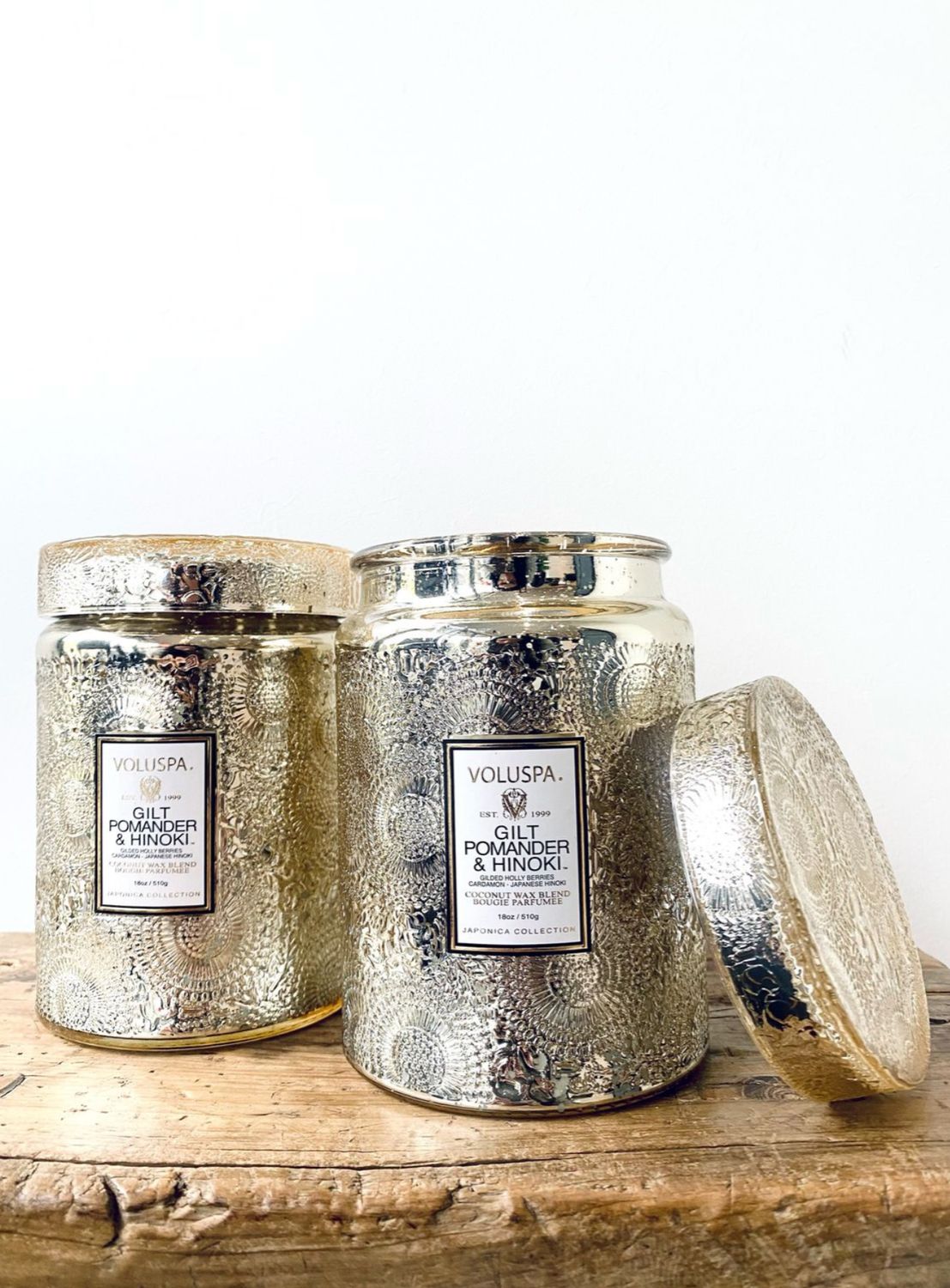 Voluspa Pomander Hinoki Jar Candle . 73316