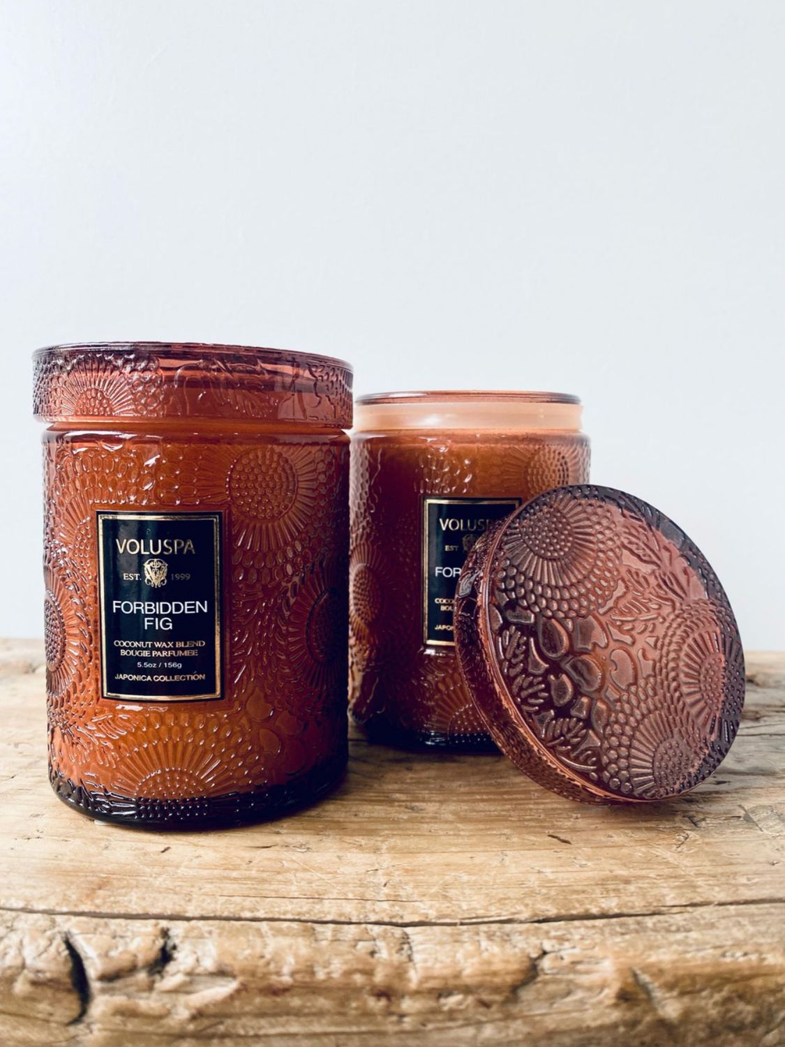 Voluspa Forbidden Fig Small Jar Candle 73525