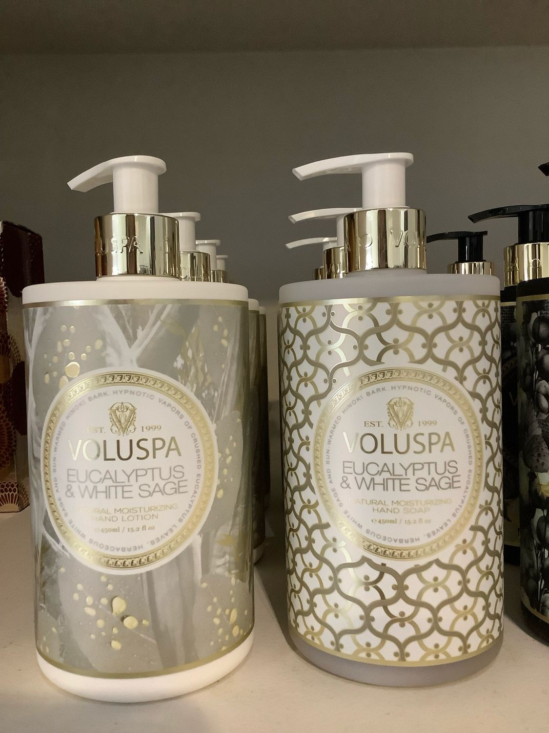 Voluspa Eucalypthus &amp; White Sage Lotion . 8177