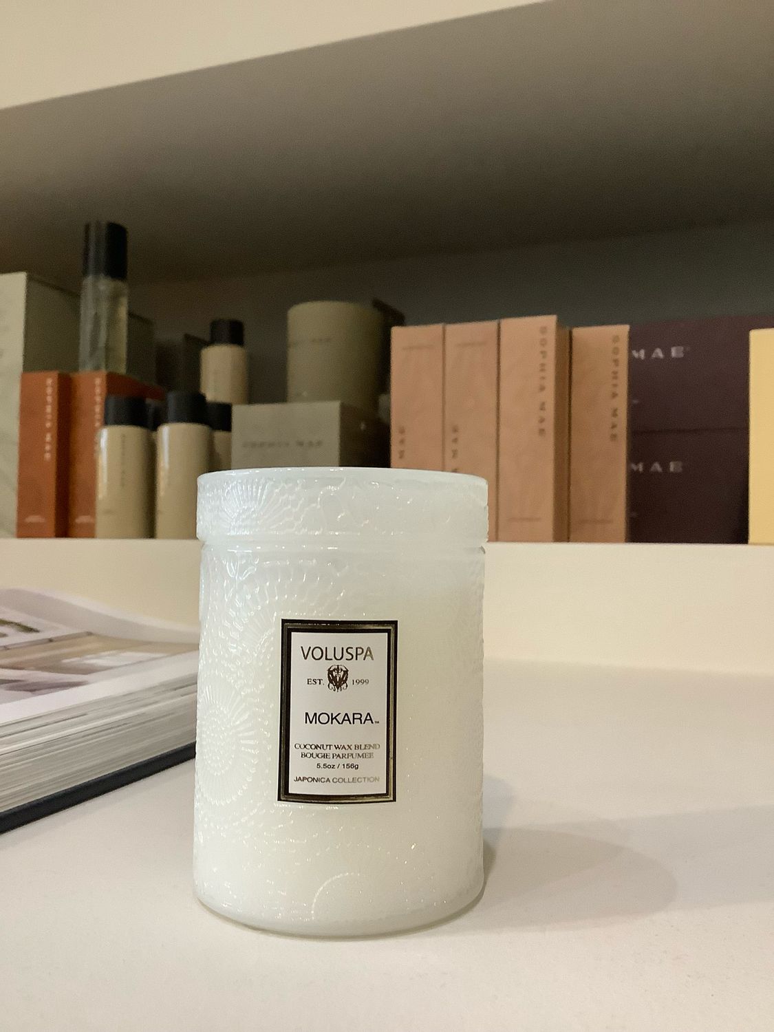 Voluspa mokara small jar . 7358