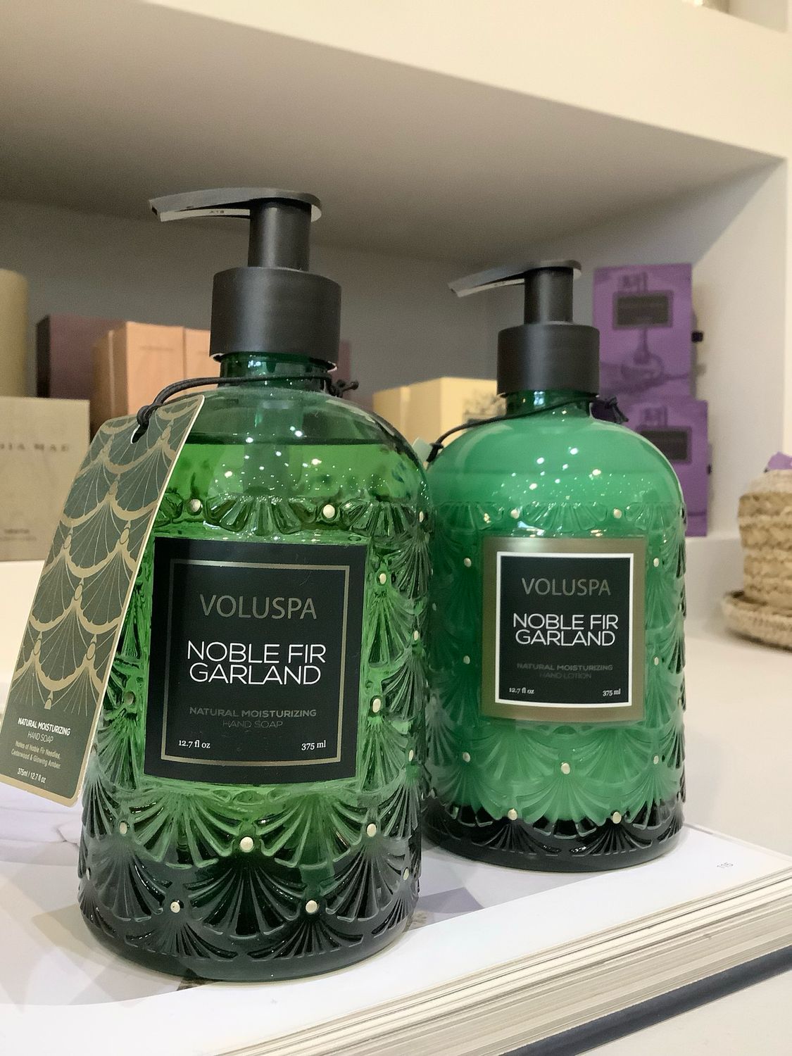 Voluspa Noble fir hand lotion . 56210