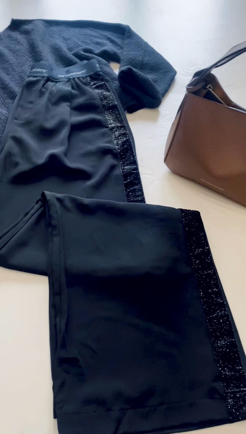 Co&#39;couture AminaCC logo shimmer LL pant 31669