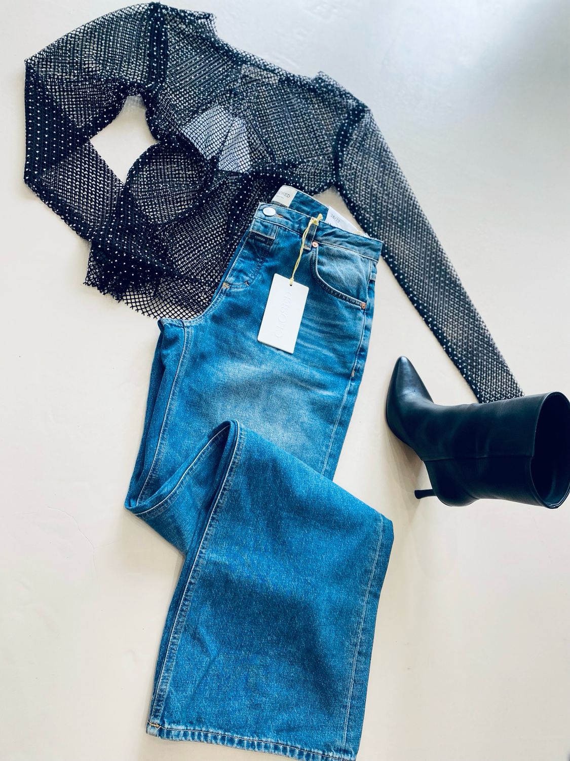 Co&#39;couture Krystalcc net blouse 32117