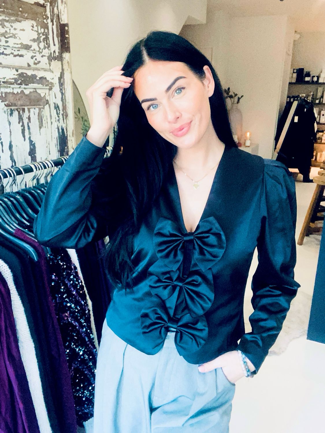 Dante6 Dante6 Sorella bow detail top 254109