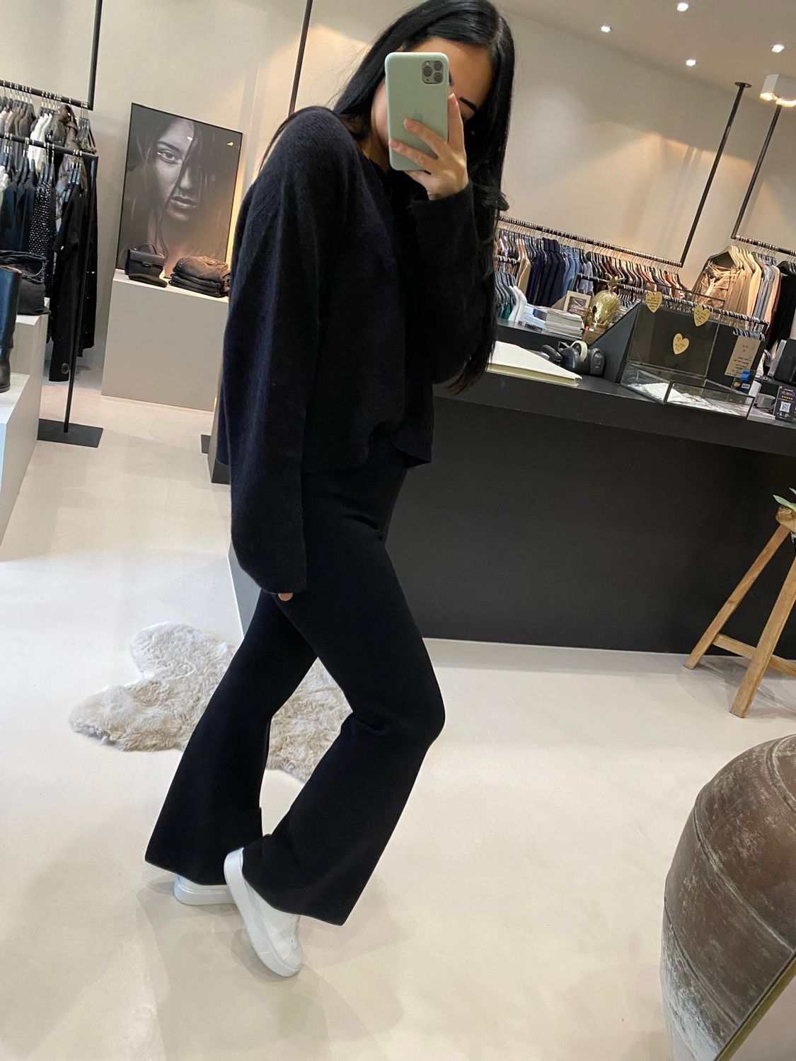 Twinset Pantalon Zwart 252TP3206