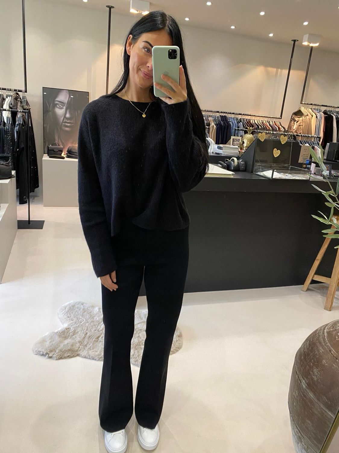 Twinset Pantalon Zwart 252TP3206